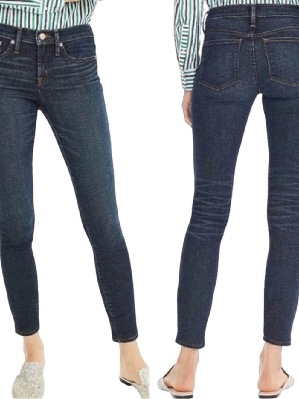 J.crew Women's low Rise Jeans with Toothpick Size 27 - Picture 1 of 8